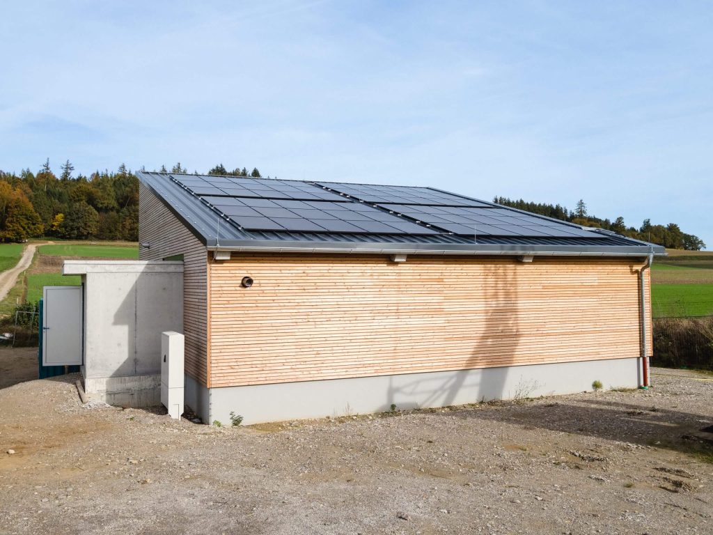 Augsburg Photovoltaik: Wasserversorgungswerk Deubach